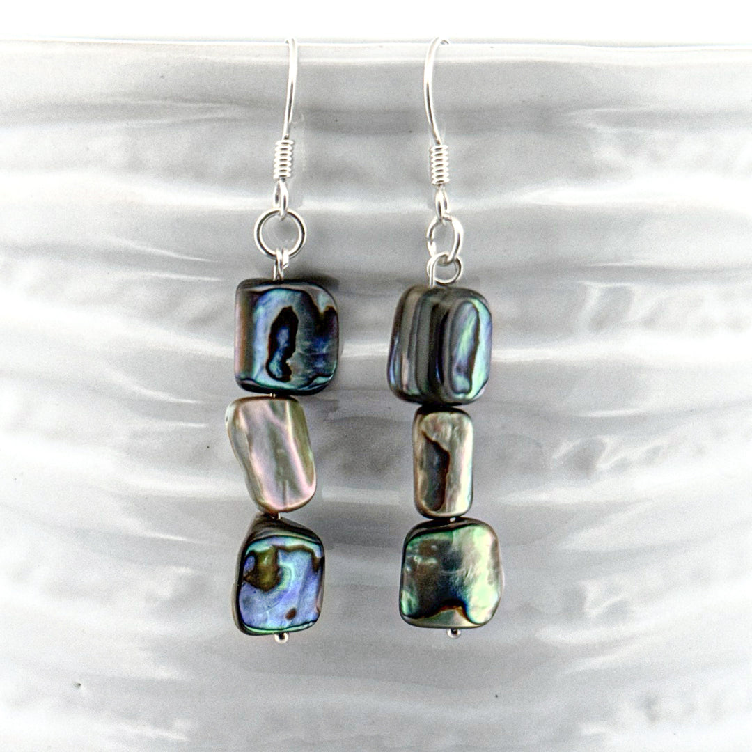 Sea Me Abalone Earrings | Belle & Southern