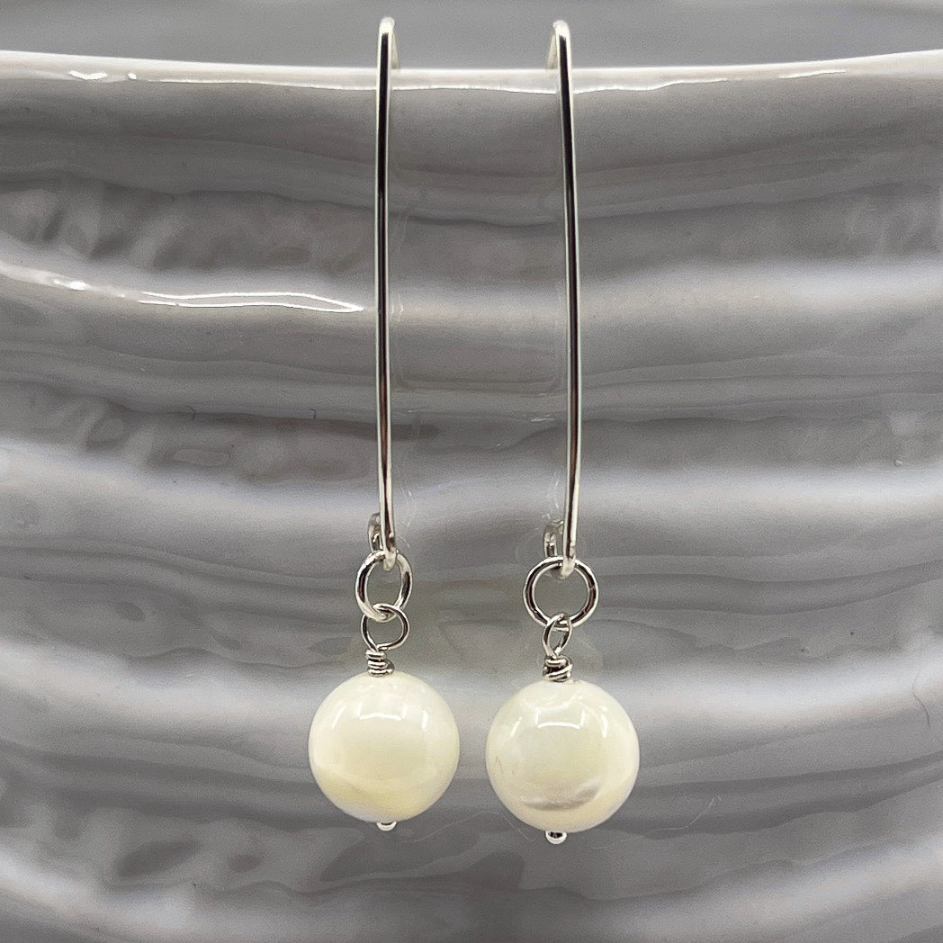 Mother My Pearl Earrings | Belle & Southern