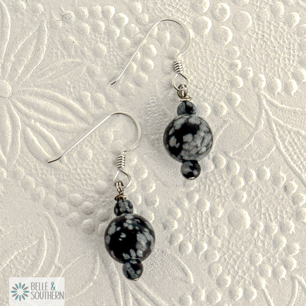 Drop Me a Stone Earrings