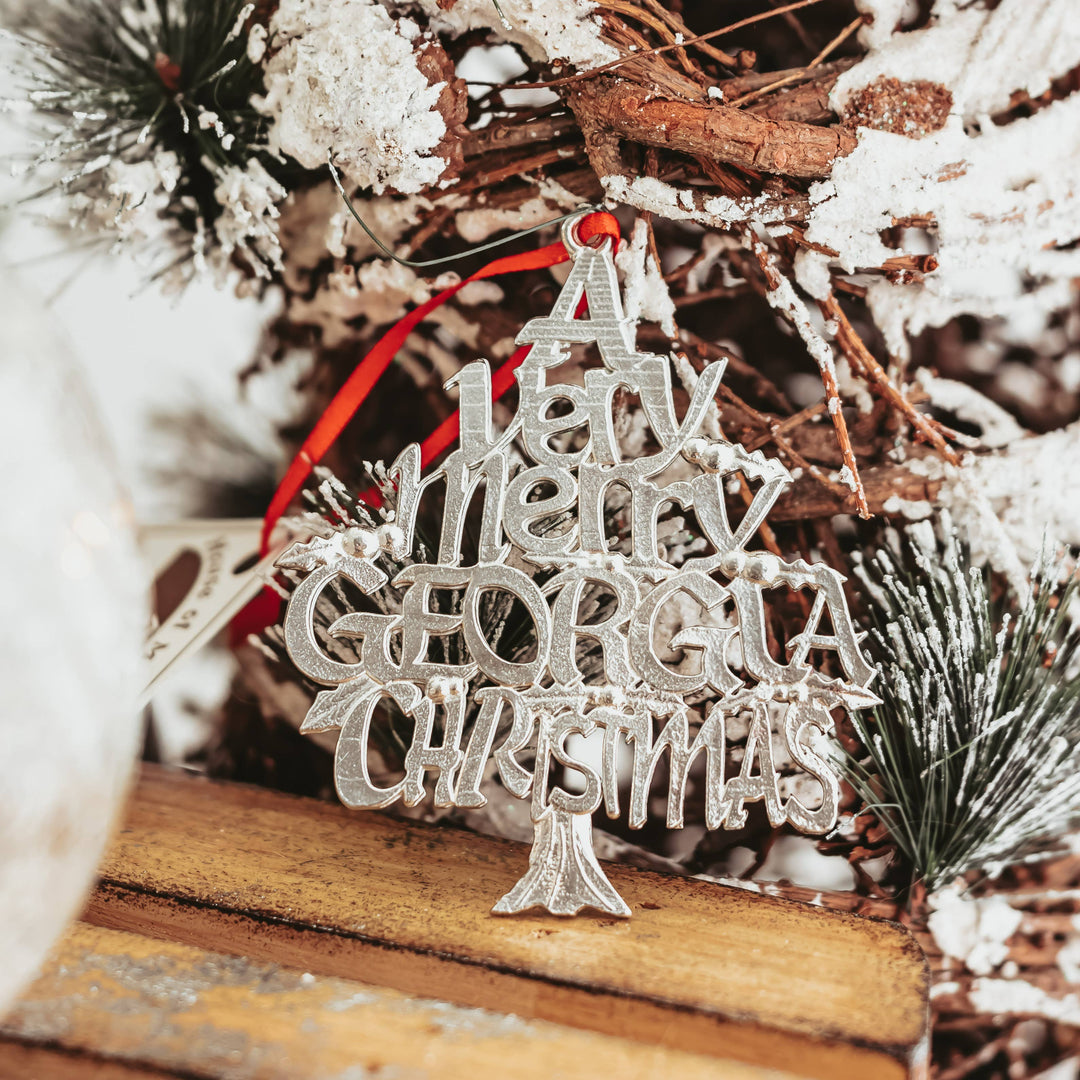 Ornament - A Very Merry Home State Designs - Georgia | Belle & Southern