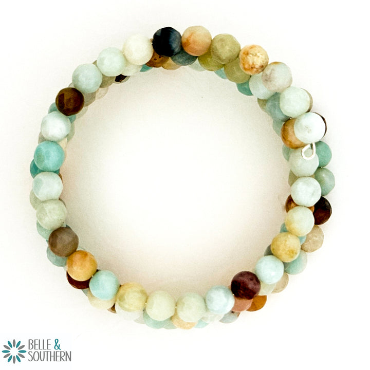Empowerment Gemstone Wrap Bracelet | Belle & Southern