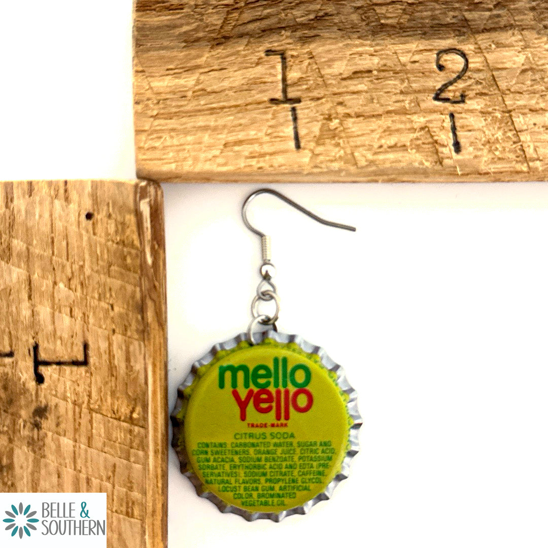 Vintage Mello Yello 1980s Earrings