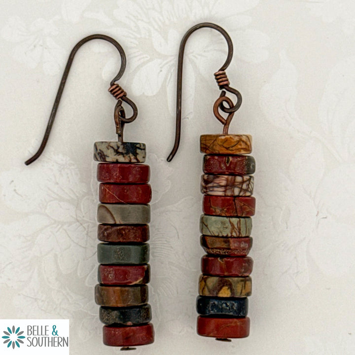 Color My Fall Dangle Earrings