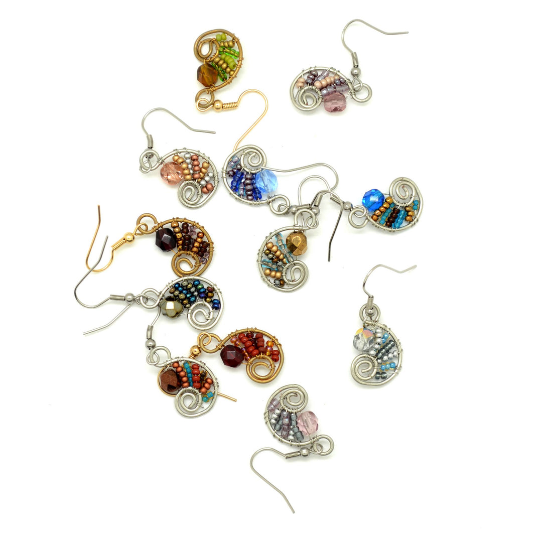 Petite Paisley Drop Earrings | Belle & Southern