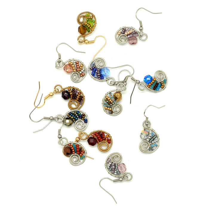 Petite Paisley Drop Earrings | Belle & Southern