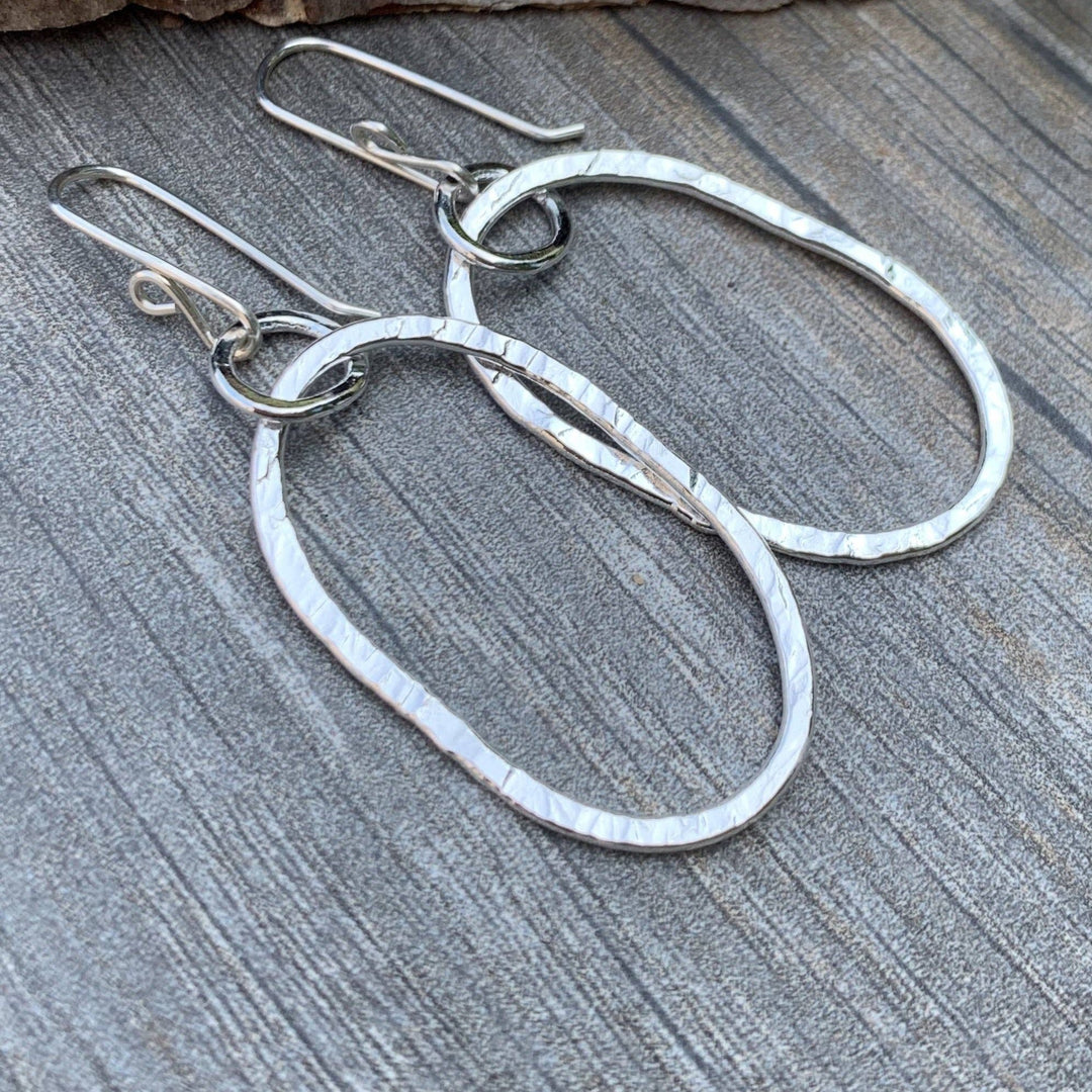 Riverstone Sterling Silver Dangle Earring | Belle & Southern