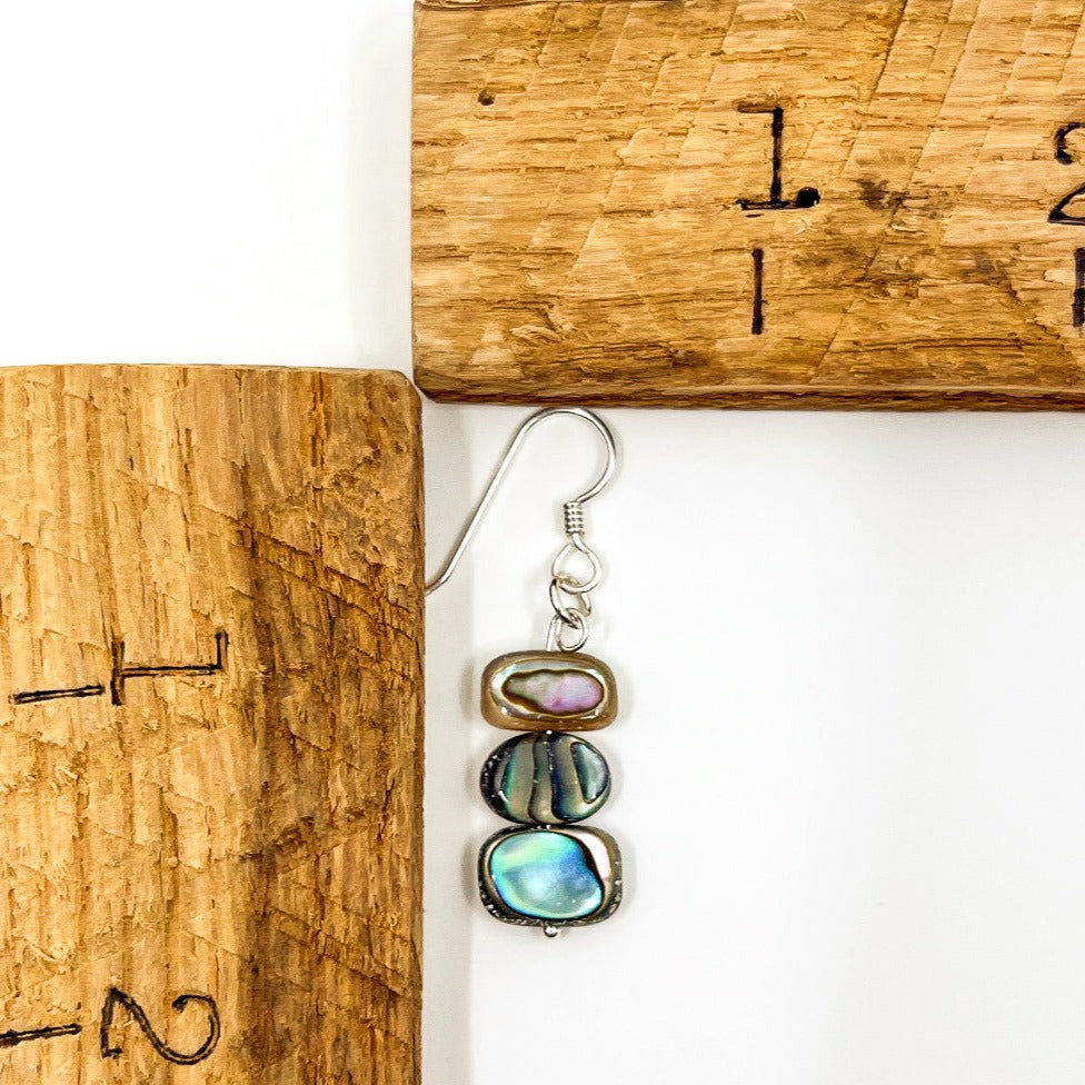 Sea Me Abalone Earrings